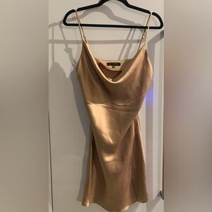 Women’s golden dress size medium